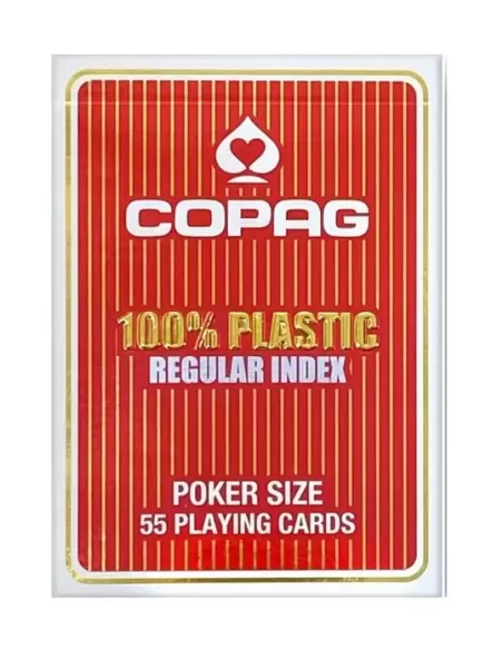 COPAG Plastic Standard Index de Poker – Cărți de joc durabile | Emagie.ro