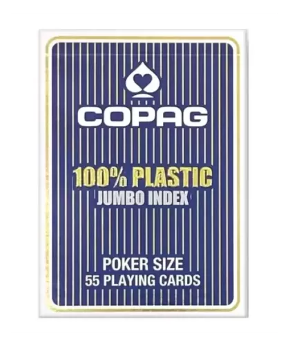 COPAG Plastic Jumbo Index de Poker – Cărți de joc premium | Emagie.ro