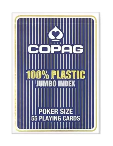 COPAG Plastic Jumbo Index de Poker – Cărți de joc premium | Emagie.ro