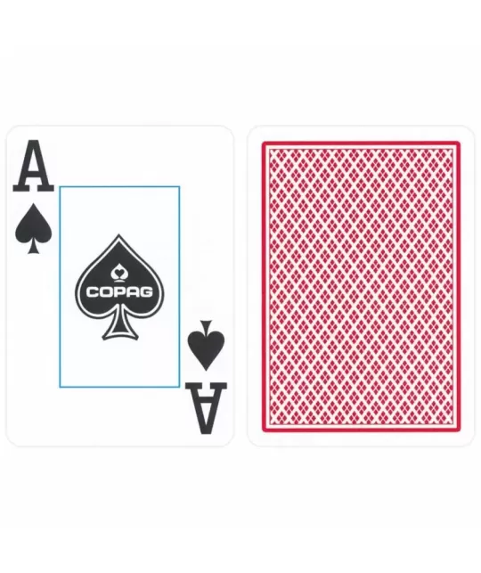 COPAG Plastic Jumbo Index de Poker – Cărți de joc premium | Emagie.ro