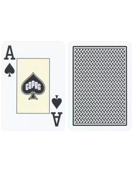 Gold Copag Texas Hold Em Plastic Jumbo – Cărți de joc premium | Emagie.ro