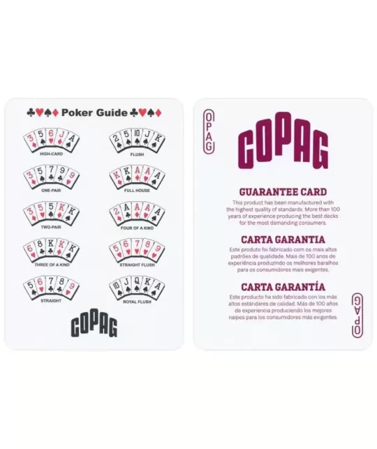 Gold Copag Texas Hold Em Plastic Jumbo – Cărți de joc premium | Emagie.ro