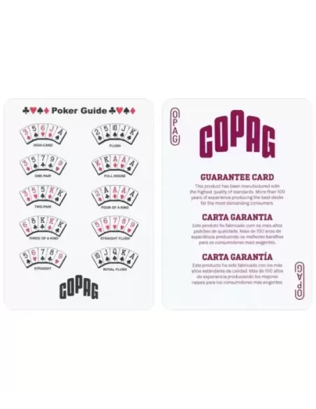 Gold Copag Texas Hold Em Plastic Jumbo – Cărți de joc premium | Emagie.ro