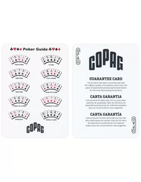Gold Copag Texas Hold Em Plastic Jumbo – Cărți de joc premium | Emagie.ro