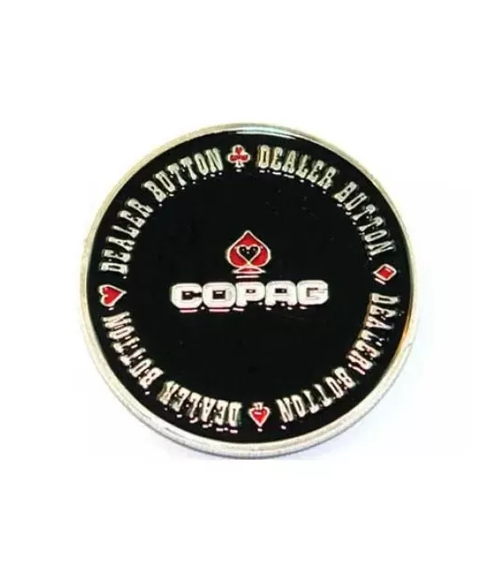 Set de poker Gold Copag Texas Hold Em Plastic cu Dealer Button – Cărți de joc premium | Emagie.ro