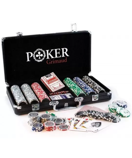 Grimaud Poker Set 500 Chips – Premium Playing Cards | Emagie.ro