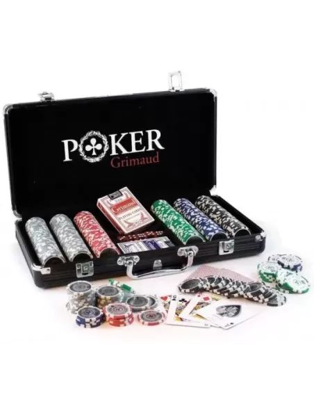Grimaud Poker Set 500 Chips – Premium Playing Cards | Emagie.ro