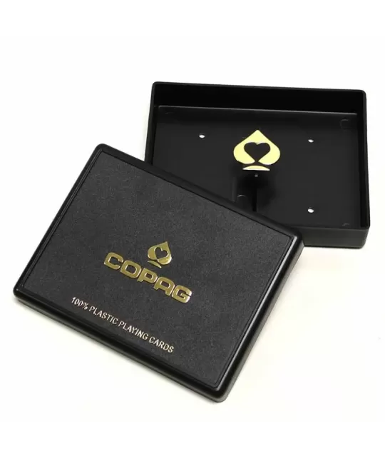 Copag Plastic Set Purple Grey Jumbo de Poker – Cărți de joc premium | Emagie.ro