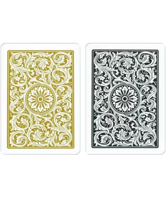 Copag Plastic Set Black Gold de Poker – Cărți de joc rezistente | Emagie.ro
