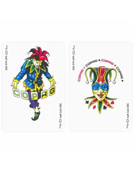 Copag Plastic Set Black Gold de Poker – Cărți de joc rezistente | Emagie.ro