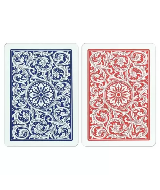 Copag Plastic Set Red Blue de Poker – Cărți de joc durabile | Emagie.ro