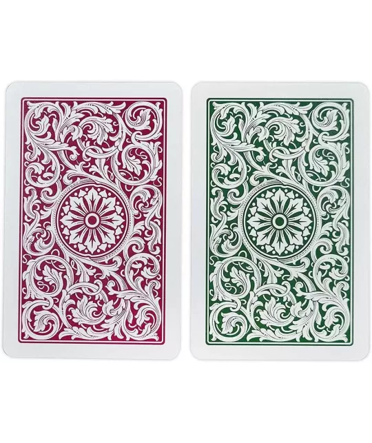 Copag Plastic Set Green Burgundy Bridge Size de Poker – Cărți de joc premium | Emagie.ro