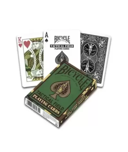 Bicycle Tactical Field Jungle Green – Cărți de joc premium | Emagie.ro