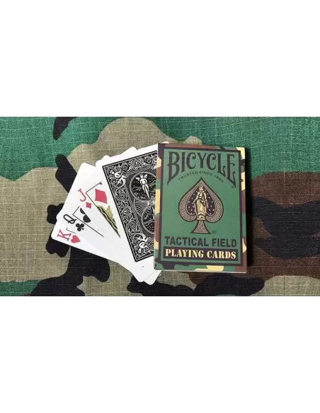 Bicycle Tactical Field Jungle Green – Cărți de joc premium | Emagie.ro