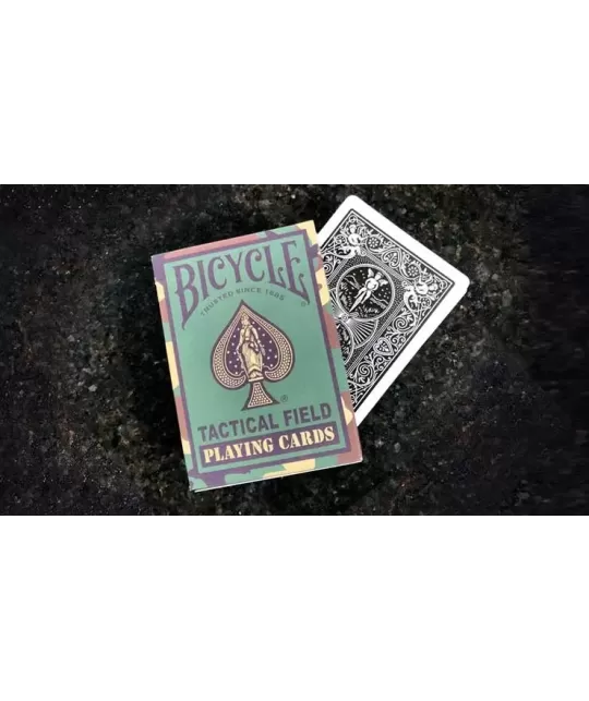 Bicycle Tactical Field Jungle Green – Cărți de joc premium | Emagie.ro
