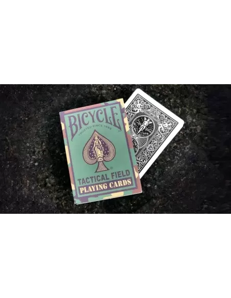 Bicycle Tactical Field Jungle Green – Cărți de joc premium | Emagie.ro