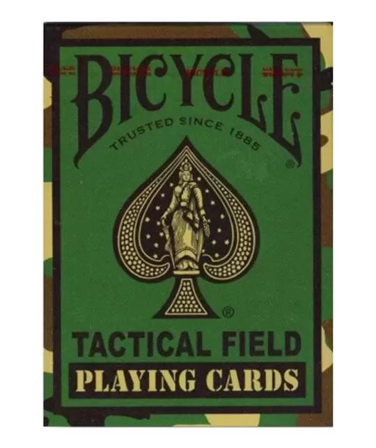 Bicycle Tactical Field Jungle Green – Cărți de joc premium | Emagie.ro