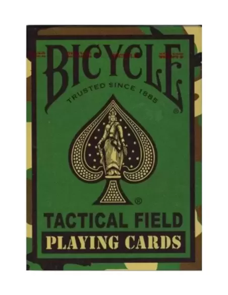 Bicycle Tactical Field Jungle Green – Cărți de joc premium | Emagie.ro
