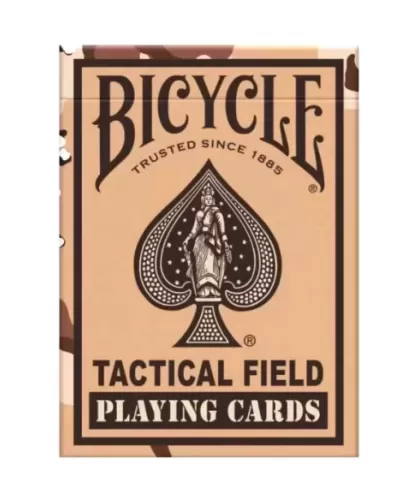 Bicycle Tactical Field Desert Brown – Cărți de joc premium | Emagie.ro
