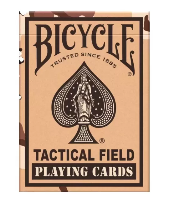 Bicycle Tactical Field Desert Brown – Cărți de joc premium | Emagie.ro