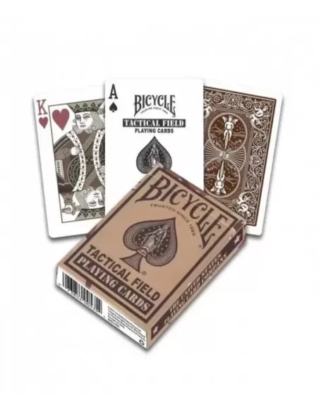 Bicycle Tactical Field Desert Brown – Cărți de joc premium | Emagie.ro