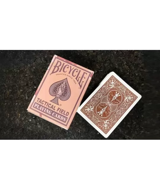 Bicycle Tactical Field Desert Brown – Cărți de joc premium | Emagie.ro