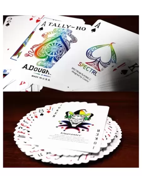 Spectrum Tally Ho – Vibrant Playing Cards | Emagie.ro