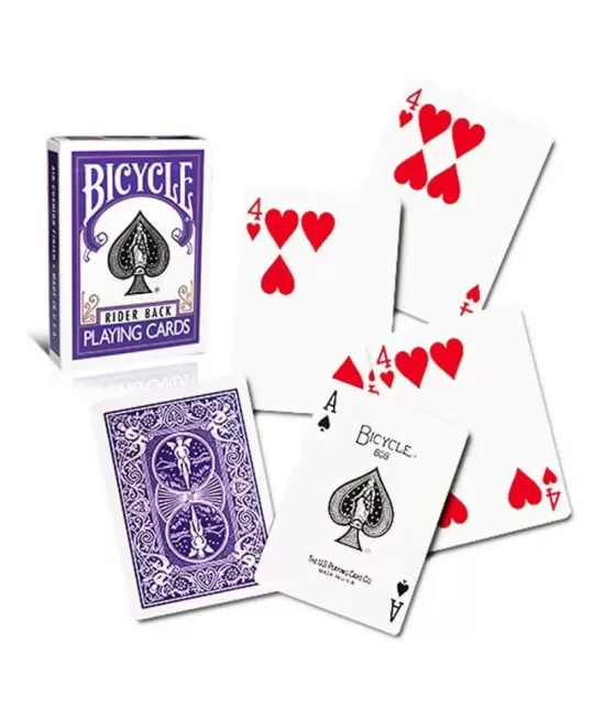 Bicycle Violet – Cărți de joc premium | Emagie.ro