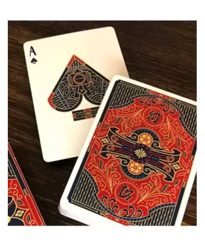 Bicycle Genso Blue – Premium playing cards | Emagie.ro 2