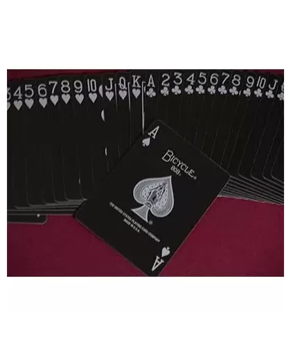 Bicycle Skull Metallic Silver – Premium Playing Cards | Emagie.ro