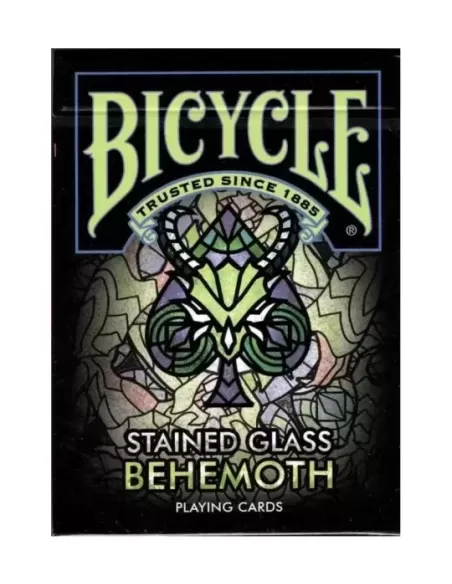 Bicycle Stained Glass Behemoth – Cărți de joc premium | Emagie.ro