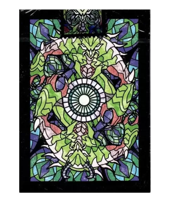 Bicycle Stained Glass Behemoth – Cărți de joc premium | Emagie.ro