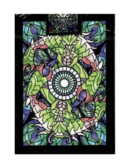 Bicycle Stained Glass Behemoth – Cărți de joc premium | Emagie.ro