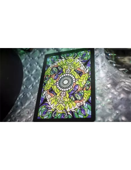 Bicycle Stained Glass Behemoth – Cărți de joc premium | Emagie.ro