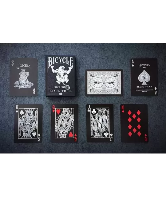 Black Tiger Legacy Edition V2 – Cărți de joc premium | Emagie.ro
