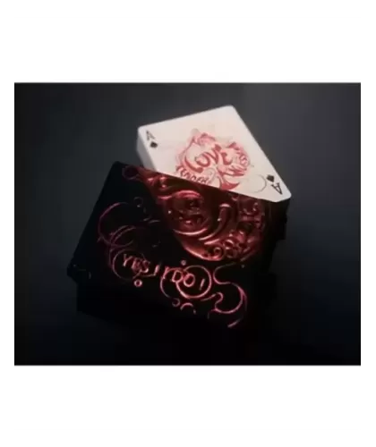 Love Promise Rosu – Cărți de joc premium | Emagie.ro