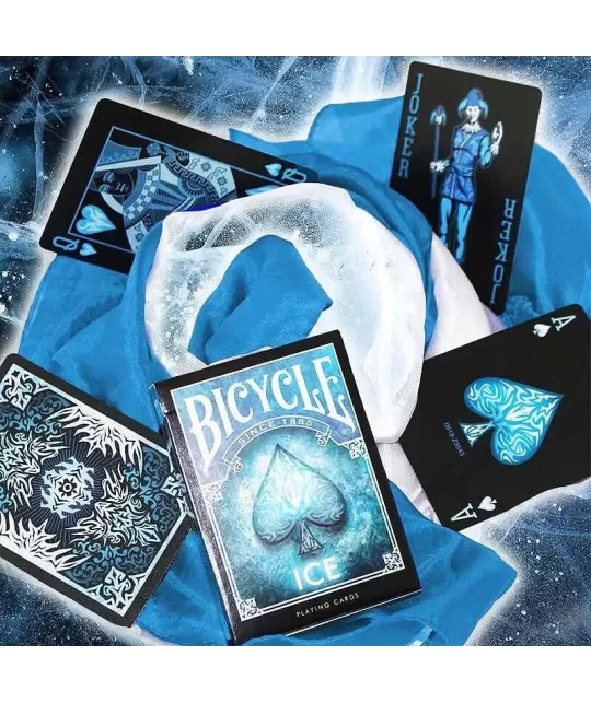Bicycle Ice – Cărți de joc premium | Emagie.ro