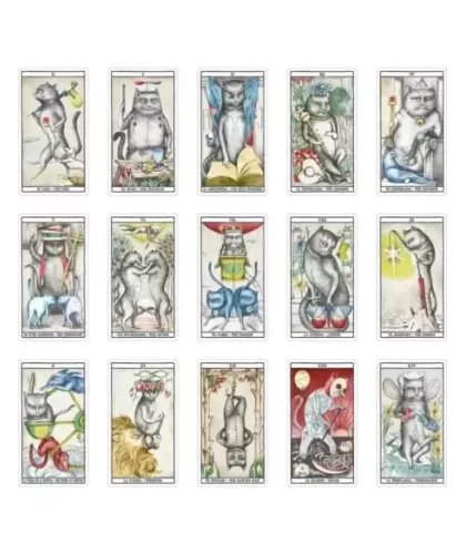 CATS BY ANA JUAN – Set tarot elegant | Emagie.ro 2