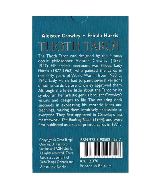 Crowley Toth Tarot – Set tarot autentic | Emagie.ro