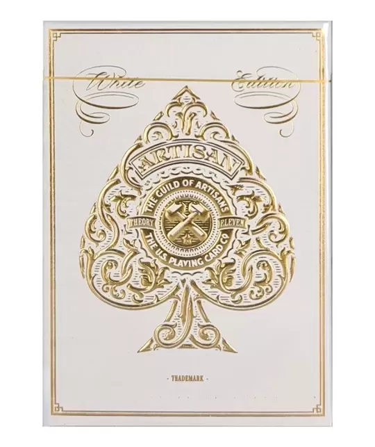 Artisan Alb by Theory 11 – Cărți de joc premium | Emagie.ro