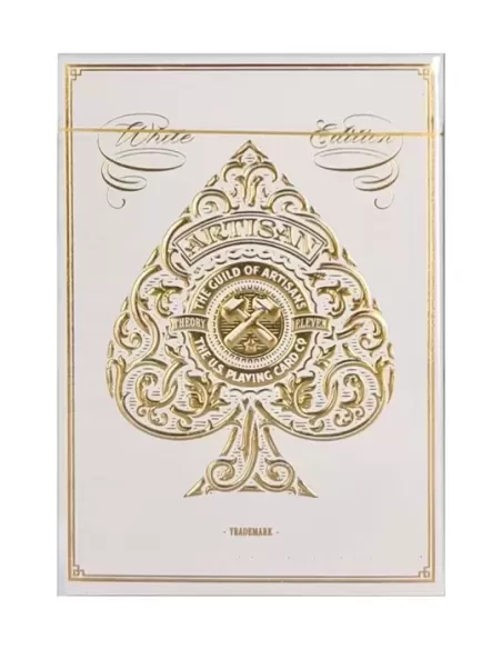 Artisan Alb by Theory 11 – Cărți de joc premium | Emagie.ro