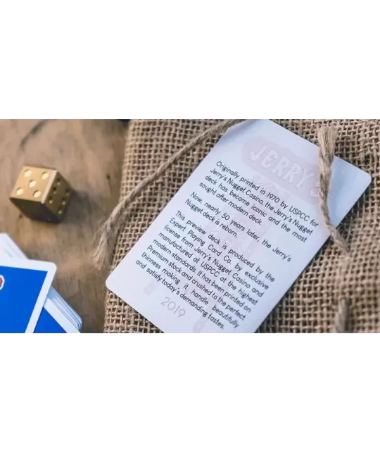 Vintage Feel Jerrys Nuggets – Premium Playing Cards | Emagie.ro