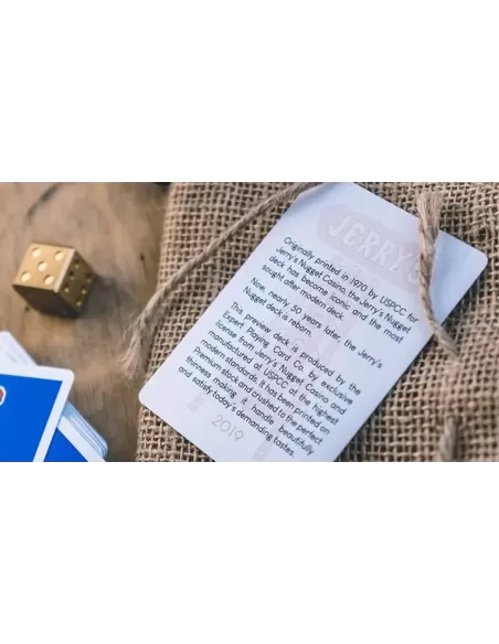 Vintage Feel Jerrys Nuggets – Premium Playing Cards | Emagie.ro