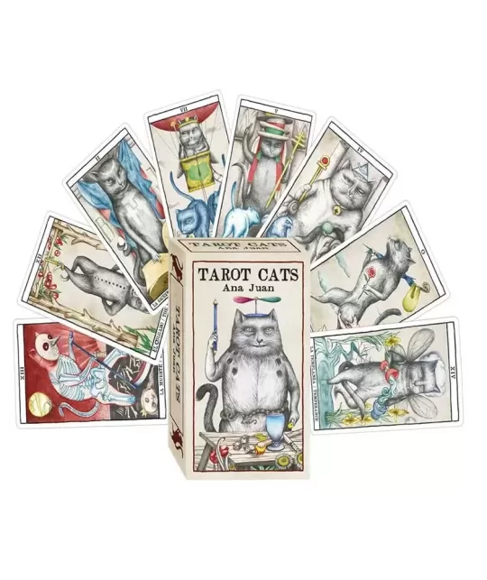CATS BY ANA JUAN – Set tarot elegant | Emagie.ro