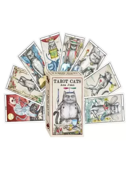 CATS BY ANA JUAN – Set tarot elegant | Emagie.ro