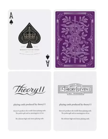 Monarch Royal Purple – Cărți de joc premium | Emagie.ro