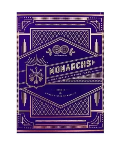Monarch Royal Purple – Cărți de joc premium | Emagie.ro