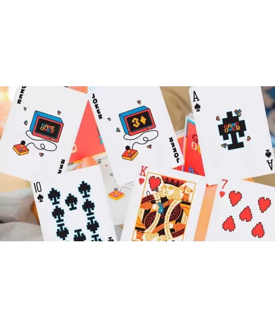 Game Over Red – Cărți de joc premium | Emagie.ro