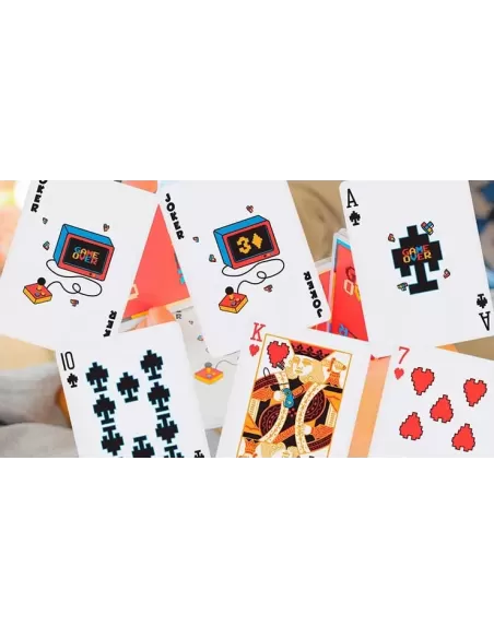 Game Over Red – Cărți de joc premium | Emagie.ro