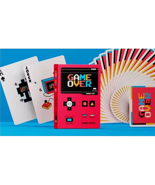 Game Over Red – Cărți de joc premium | Emagie.ro